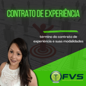 Termino Contrato De Experiencia - Contabilidade em São Paulo | FVS Serviços Contábeis